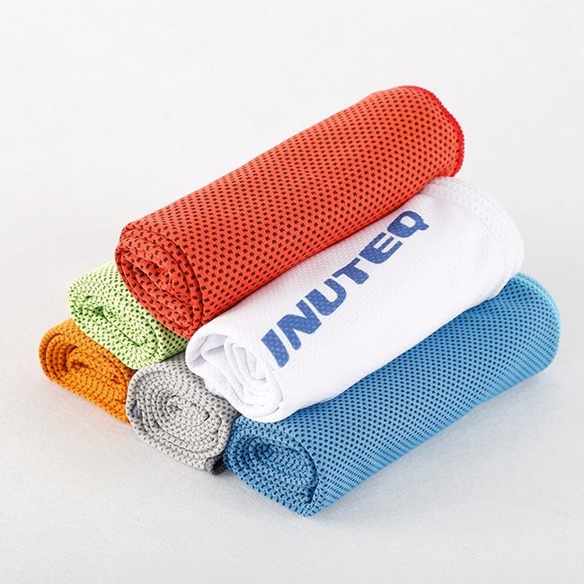 Custom Printed Ice Cooling Microfiber Sport Towel Rags Yoga For Neck